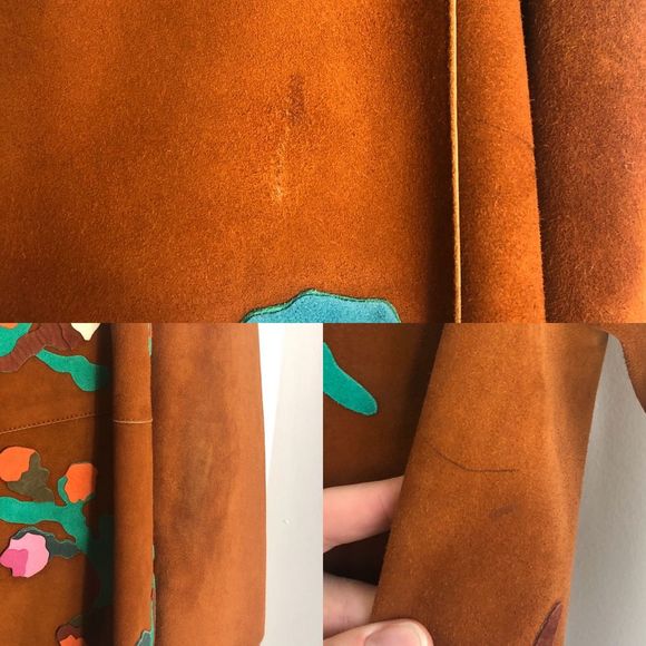 AUTHENTIC VALENTINO SUEDE JACKET RARE - COLLECTOR! - Picture 6 of 7